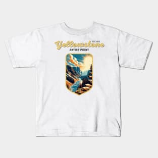 USA - NATIONAL PARK - YELLOWSTONE - Yellowstone Artists Point -20 Kids T-Shirt